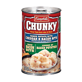 Campbell's Chunky baked potato with cheddar & bacon bits soup that eats like a meal Full-Size Picture